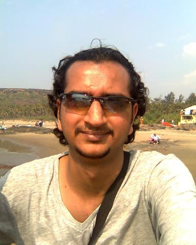 that's me - that's me the photo taken when we went for vacation to goa.