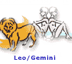 Leo and Gemini  - This is my fiance and I signs together!