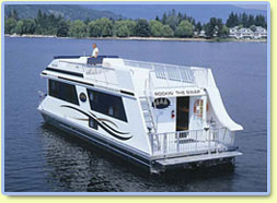 A house boat - Houseboat on the water