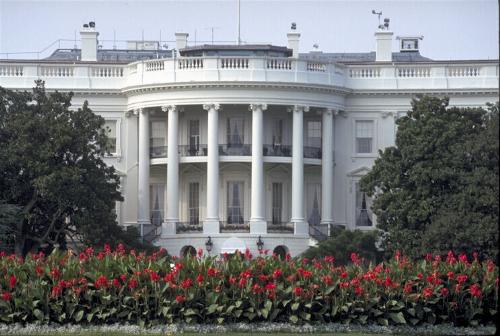 The White house - A snap of the Presidential palace the White house