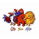 2000,Sydney - their names are Ollie, Syd and Millie