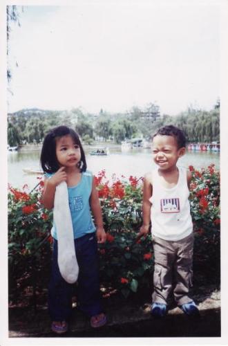 The Little Children - Children at play are the happiest things to see. They depict simple wants and simple needs.