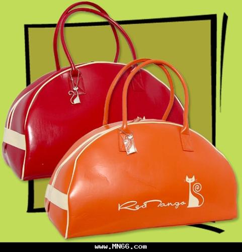 bag - orange and red bags