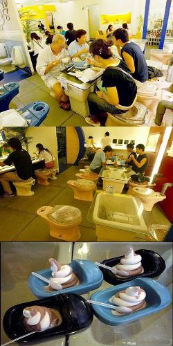 Toilet restaurant - a new Taiwanese restaurant give you more “social” experience while sitting on the toilet