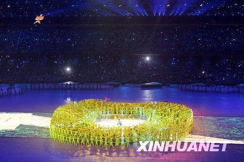 olympic - the nest made by lots of people.