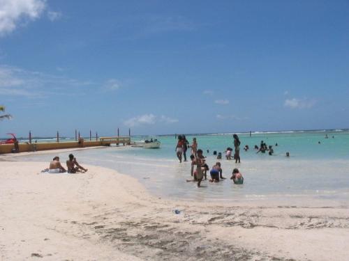 Boca Chica - A beach in Dominican Republic.