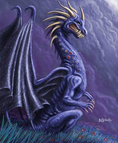 dragon - blue dragon thts cool looking