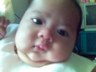 this baby needs fats! - gotta love the double chin! *giggles*