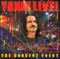 This is the cover of a album he has out. - Yanni is a great musician. He is well known throughout the world. People come long distances to hear him play. He plays with his heart and soul. All you have to watch him and you see he is not really there when he is playing his music. His music has caught his soul and taken it away.
