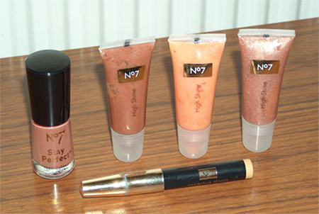 Don't Get Lippy!!! - A selection of Boots No7 lip make up items.