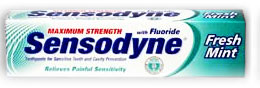 Sensodyne Toothpaste - Our usual brand of toothpaste - for sensitive gums and clean teeth