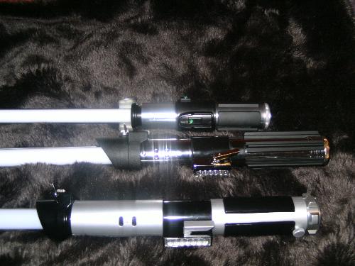 force fx replica lightsaber - Yoda, Vader and construction set models