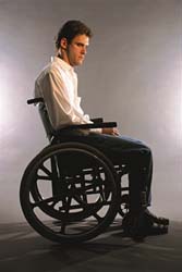 Man in Chair  - Man in Wheelchair
