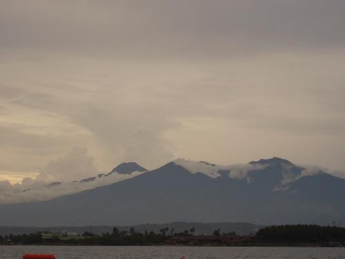 mt. Apo - photo taken at paradise island resort in samal island davao city..