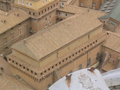 travel - Sistine chapel is situated inside the Apostolic Palace. The Sistine Chapel is used as a venue for the election of each successive pope.