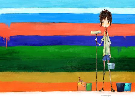 rainbow  - in the rainbow