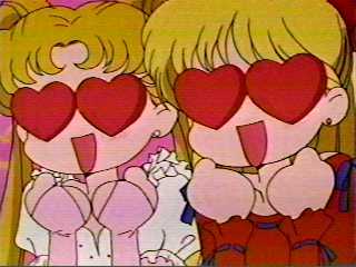 usagi and minako - instant attraction