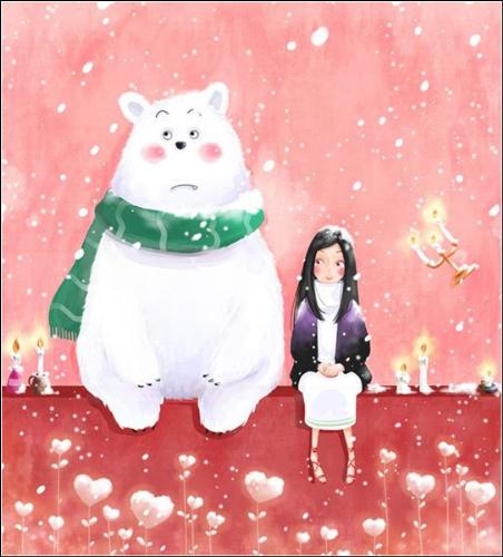 white bear - a pretty white bear