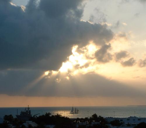 Sunset in Key West - Sunset in Key West, FL