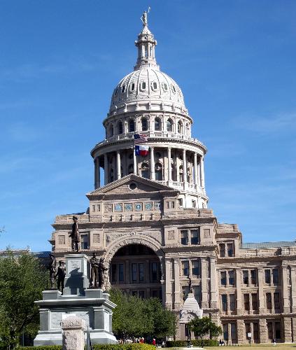 The Texas State Capitol - The Texas State Capitol building in Austin, TX.