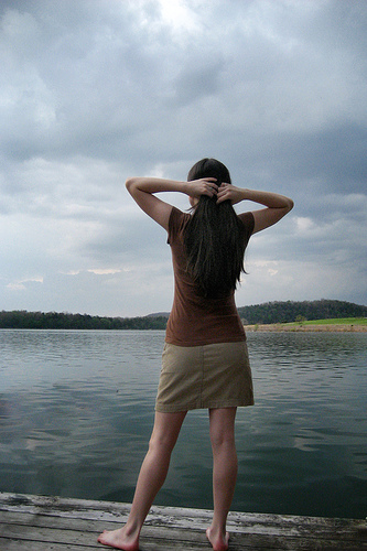 girl relaxing - relaxin