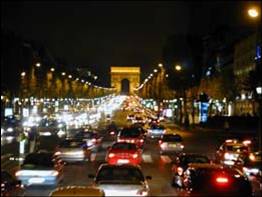 paris - The Champs Elysees is known as one of the most beautiful avenue in the world. It stretches from Concorde square to Arc de Triomphe. It is famous with tourists because of its fashion stores, cafes and theatres. It remains the most expensive strip of real estate in Europe.