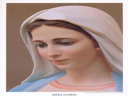 mary - a peacefull face