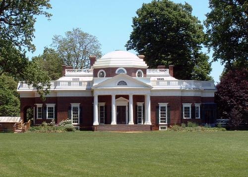 Monticello, the Home of Thomas Jefferson - Monticello, the home of Thomas Jefferson in Charlottesville, VA
