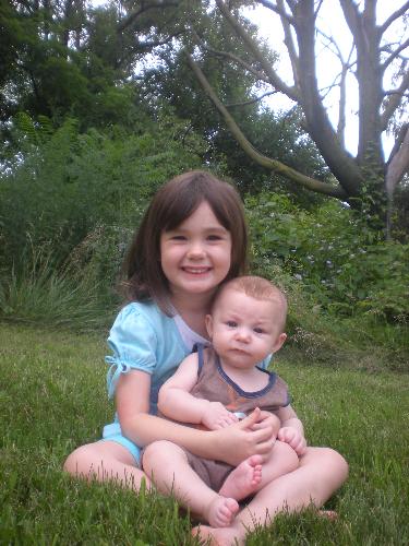 my kids - these are my kiddos :) molly is going to be 5 years old nov 6th and max is going to be 5 months old on august 19th. they grow up so fast!