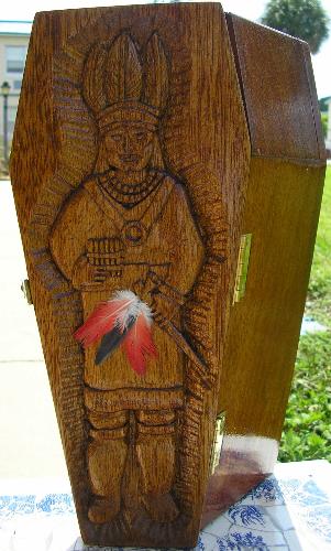 Cigar Store Indian - Wood carving