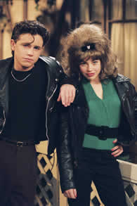 topanga and sean - this is the episode where cory goes back in time, its quite hilarious