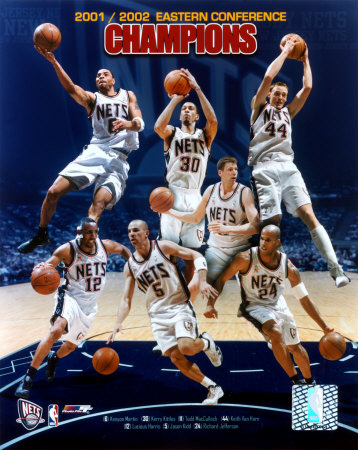 nj nets champion - 2001/2002 eastern champions