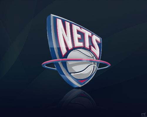 blue nj nets logo - blue new jersey nets logo