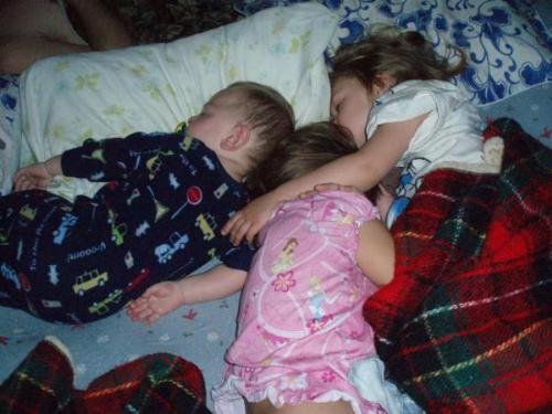 Long days work! - They are always much cuter this way!