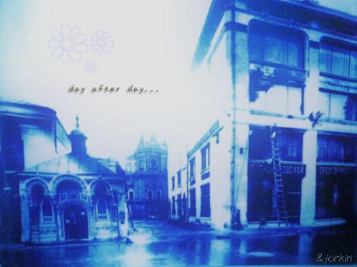 My neighbour city - I took the photo in Taowa square in my city Manzhouli~is it beautiful