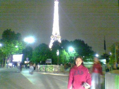 The Eiffel Tower of Paris - The Eiffel Tower is a must see for tourists in Paris. Majestic and awesome, it decorates the skyline of Paris.