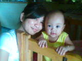Professional mother - My daughter at the crib