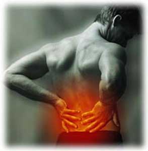 back pain - this is where the pain is