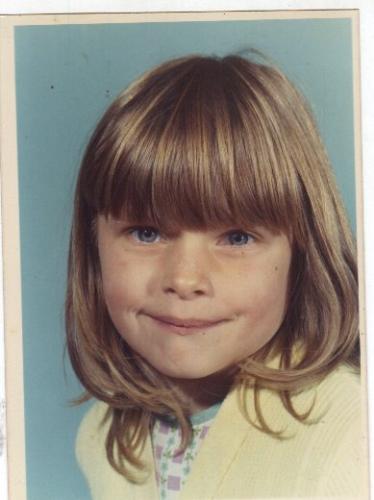 me as little girl - photo of me when i was little child