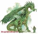 green dragon - very big green dragon
