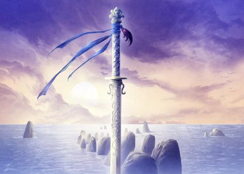A Sword - A sword on ice