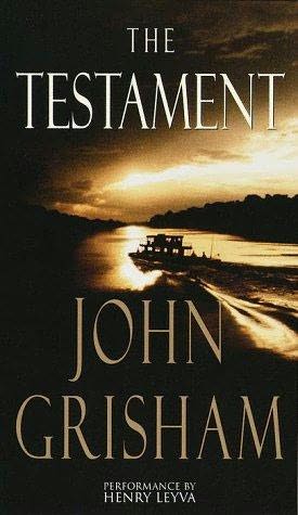 cover page - The Testament written by John Grisham