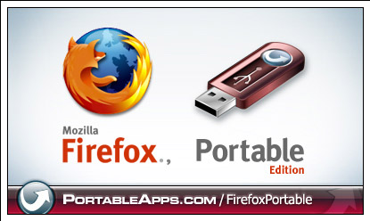 Portable Firefox - The splash screen of the portable firefox 3.01