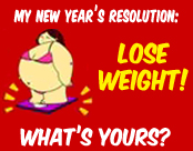 loose weight - promised to loose weight.