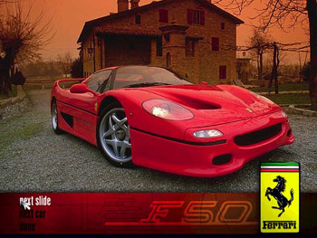 ferrari f50 - ferrari red f50