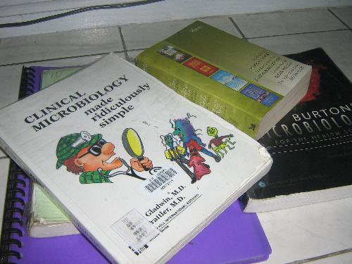 Books - Students should not rely alone on the lecture of the professor. He should also learn how to read books or search the internet for updates in his particular subject.