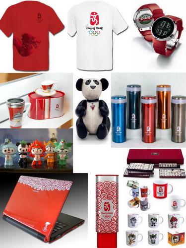 Beijing 2008 Olympic games stuff - After the amazing things they do in the start of the Olympic games, what stuff they will produce to have this event in the memories of all the world, so I have gather some images of these stuff that they produce in one image, and I hope you will like it.