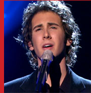 Josh singing - Josh singing his heart out