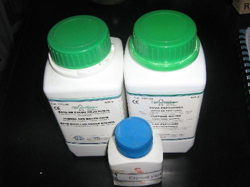 Agar powders - Used in media preparation for culturing of bacteria.