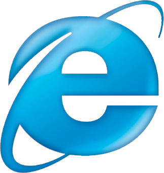 explorer - the logo of the internet explorer